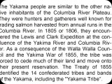 History Yakama Tribe